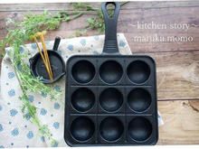 焼きムラも無く使いやすい!イオンのスキレットたこ焼き器