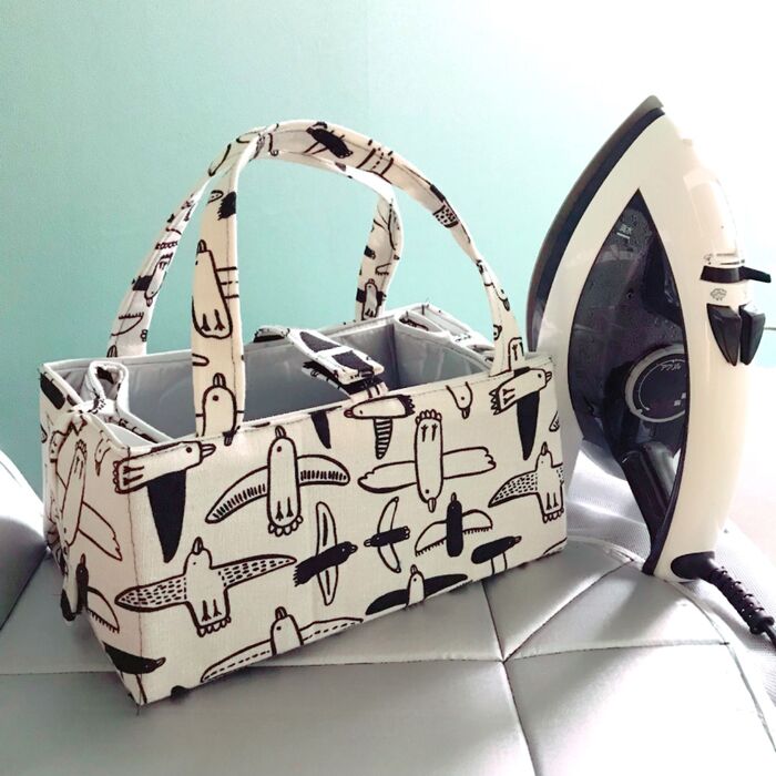 ダイソーでオススメ☆アイロンマット収納バッグの作り方!