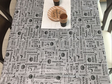 ダイソーハロウィンテーブルクロスでお手軽コーディネート