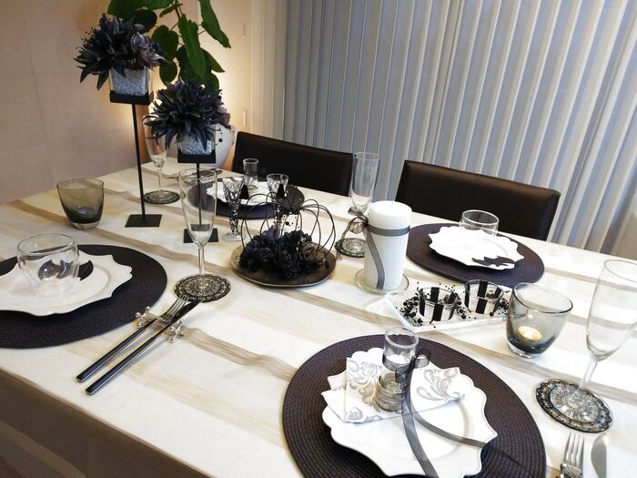 身近なもので ハロウィン演出