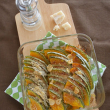 かぼちゃ煮に飽きたら かぼちゃのガーリックチーズ焼き