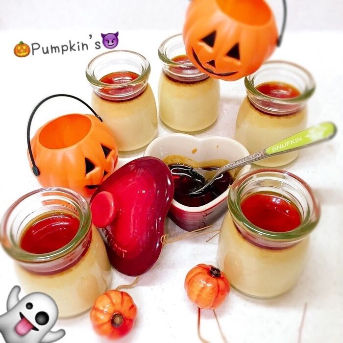 湯せんde簡単〜かぼちゃプリン