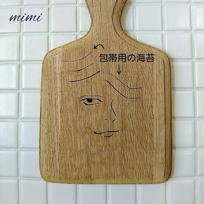 ②各パーツを用意します。
