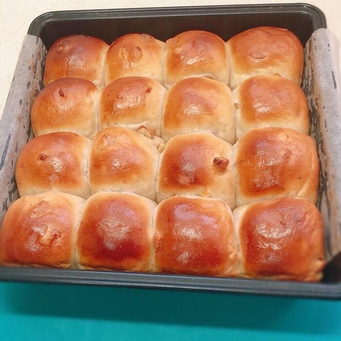 ♡バナナと胡桃のちぎりパン♡