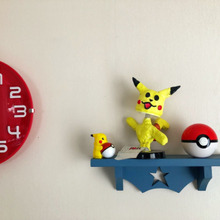 可愛い地震感知器〜リビングに首ふりピカチュウ♡