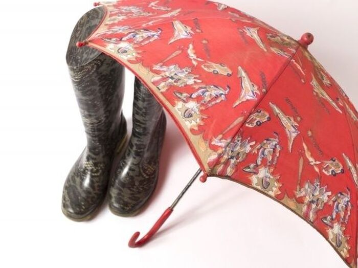 7.駐車場に屋根がないこともあるので雨の日は傘必須