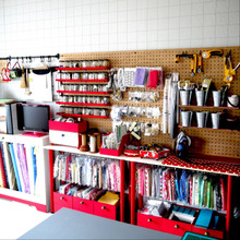 クリアな透明袋がおすすめ♪大きさ別布はぎれの収納法