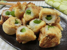 糖質制限&揚げないで5分☆ おからパウダーでちくわのフリッター風