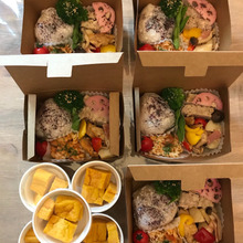 クラフトランチボックスでデリ風お弁当