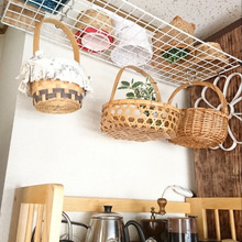 ワイヤーネット★棚の空間を有効利用