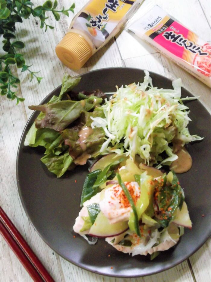 フライパンでラクラク♪しっとり仕上がる 香味マヨ鶏とさつまいものフライパン蒸し