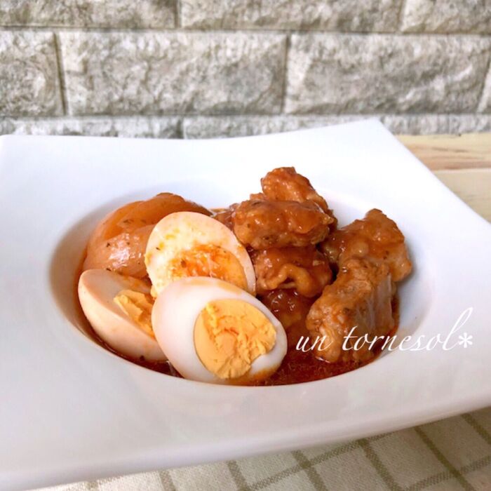 〈だしとスパイスの魔法〉ボルシチdeミルフィーユ角煮