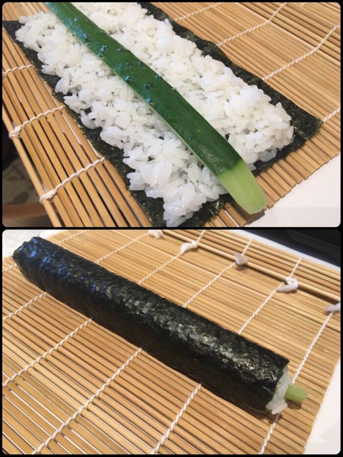 細巻きに挑戦