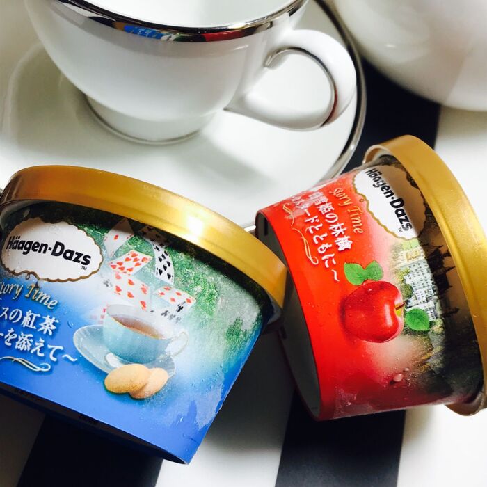 童話とコラボのハーゲンダッツ