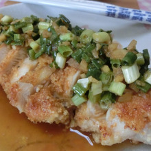 揚げない☆ 隠し味はマヨ♪ おからパウダーで鶏むね油淋鶏