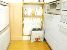 キッチンのごみ箱の存在を消す★ワッツの不織布バッグ