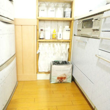 キッチンのごみ箱の存在を消す★ワッツの不織布バッグ