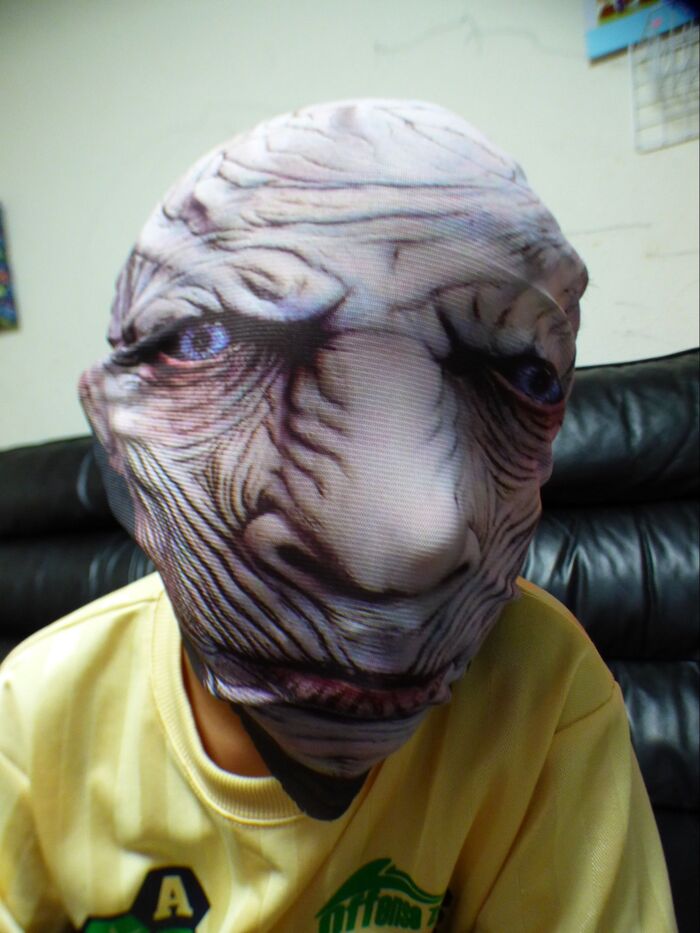 マスクだけだとこんな感じ