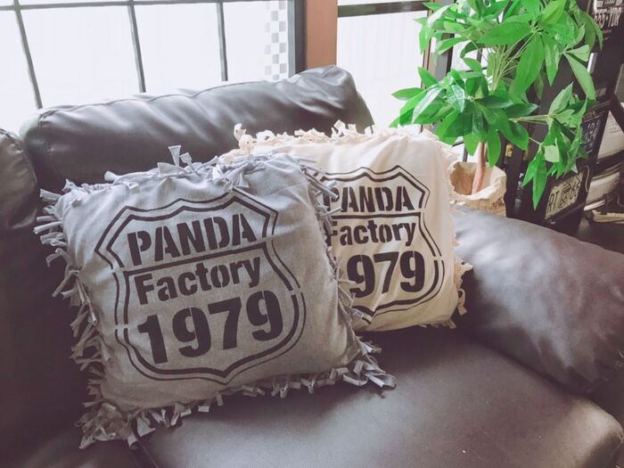 針も糸も接着剤も必要なし!不器用さんでも簡単に出来ちゃうクッションカバー(⸝⸝⸝´ꇴ`⸝⸝⸝)