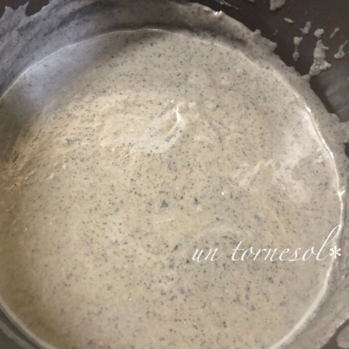 ④しっかりとなめらかになるように撹拌して!