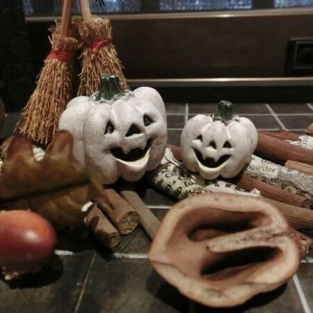 秋仕様に模様替え♪数十センチのハロウィンインテリア?