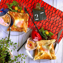 ホケミの簡単ガレットで元気な1日に♡