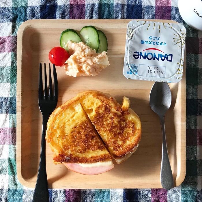 簡単!子供も喜ぶフレンチトーストのホットサンド!