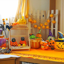 ハロウィンデコ✳2018✳今年はネコちゃんに荒らされない!が主題です