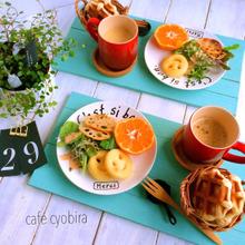 材料は全部100円ショップで揃う!簡単ウッドプレート♡