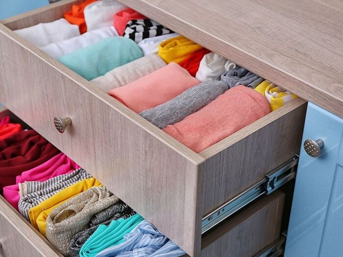 タンスの引き出しがグチャグチャ!簡単に出来る整理収納の方法とは