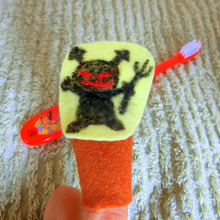 おくちバイキンがやってきたぁ~゚(゚´Д`゚)゚。