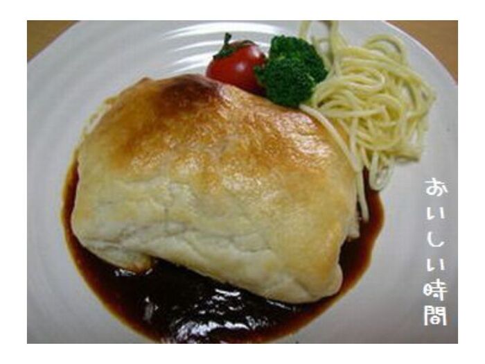 チキンのパイ包み