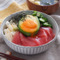 まぐろのアボたま丼。