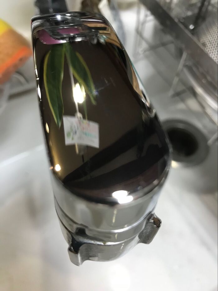 乾拭きします