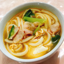 スンドゥブの素でポカポカうどん♬