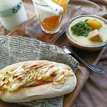 おなまえ付きmilk♪〜お気に入りワンプレートmorning〜