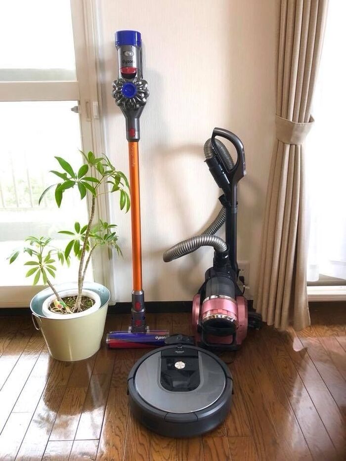 【ルンバ、ダイソン、コード式サイクロン】私はこう使っています♪