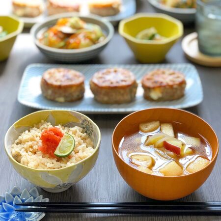 心を癒す~すだち明太子ごはん~