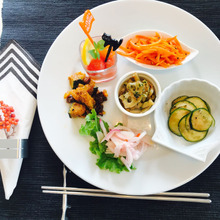 常備菜活用☆ちょこちょこ盛りで頑張らないおもてなし