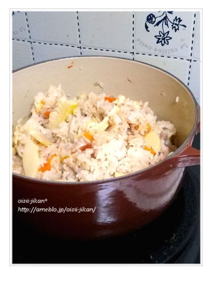 ■炊き上がりすぐです