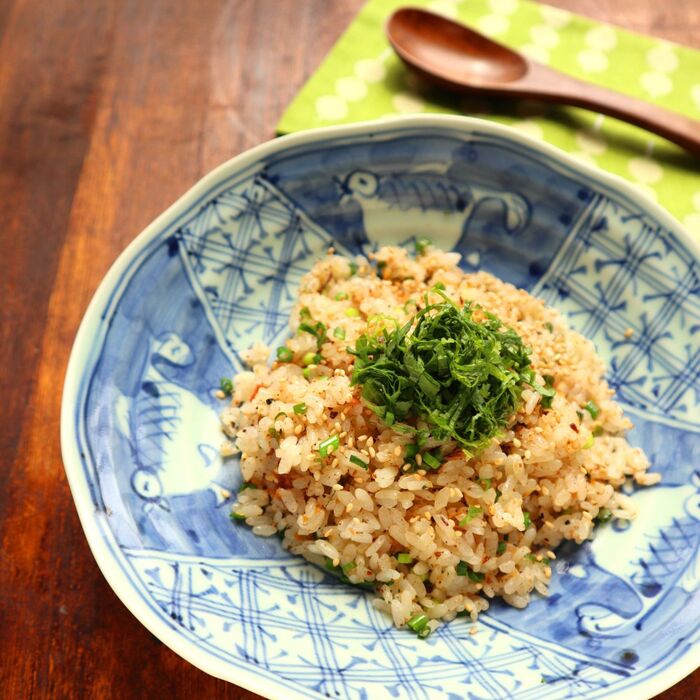 梅しらすの和風チャーハン