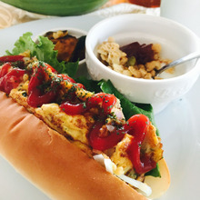 具材たっぷりオムレツドッグ☆朝食にも休日ランチにも!我が家の人気レシピ