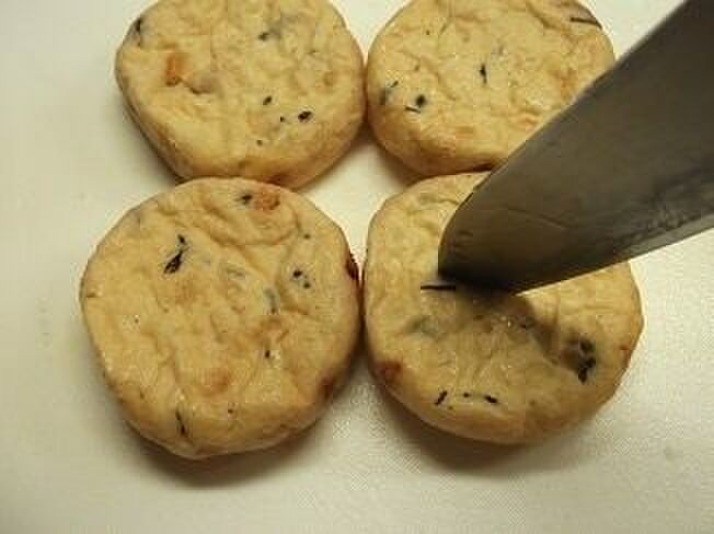 がんもとキャベツのさっと煮は蒸し煮で