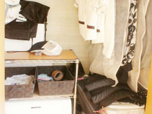 子供部屋★カバンが散乱したクローゼット収納