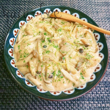 ご飯と食べたい!プリップリむね肉のオイスター旨クリーム煮