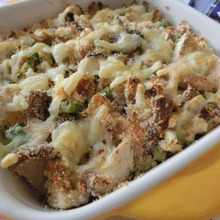 10分☆ 食物繊維たっぷり♪ ツナと椎茸おからのチーズ焼き