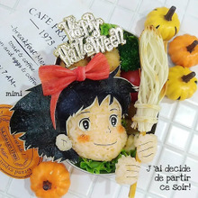 魔女の宅急便♪キキでハロウィン弁当