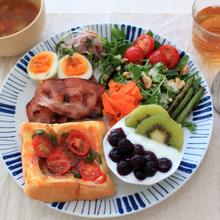 朝からしっかり栄養チャージ☆