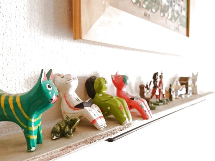 たった一枚、すのこ板のせるだけ。あっという間の棚