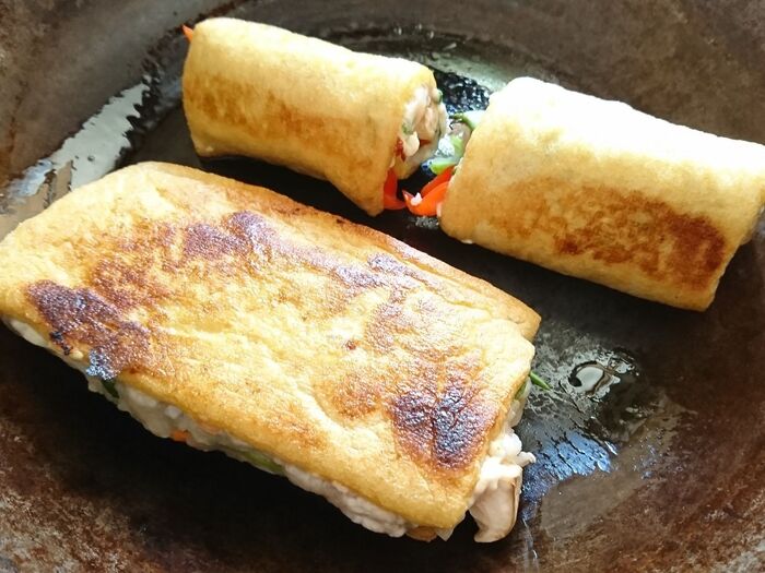 焼いて煮る